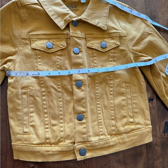 KIDPIK COLORED DENIM JACKET SIZE 10 GIRLS - Picture 4 of 7